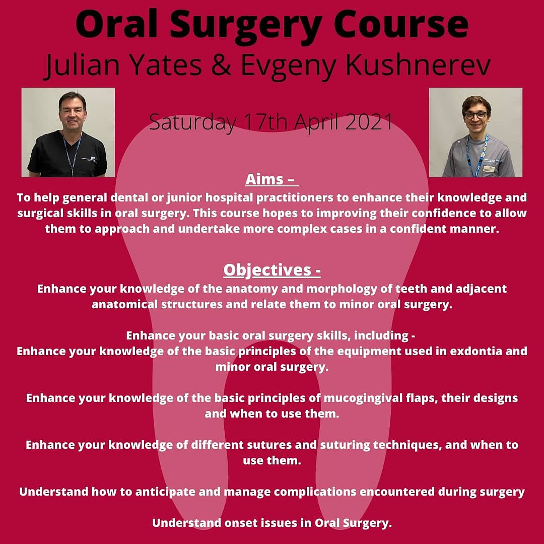 Oral Surgery Course April 2021